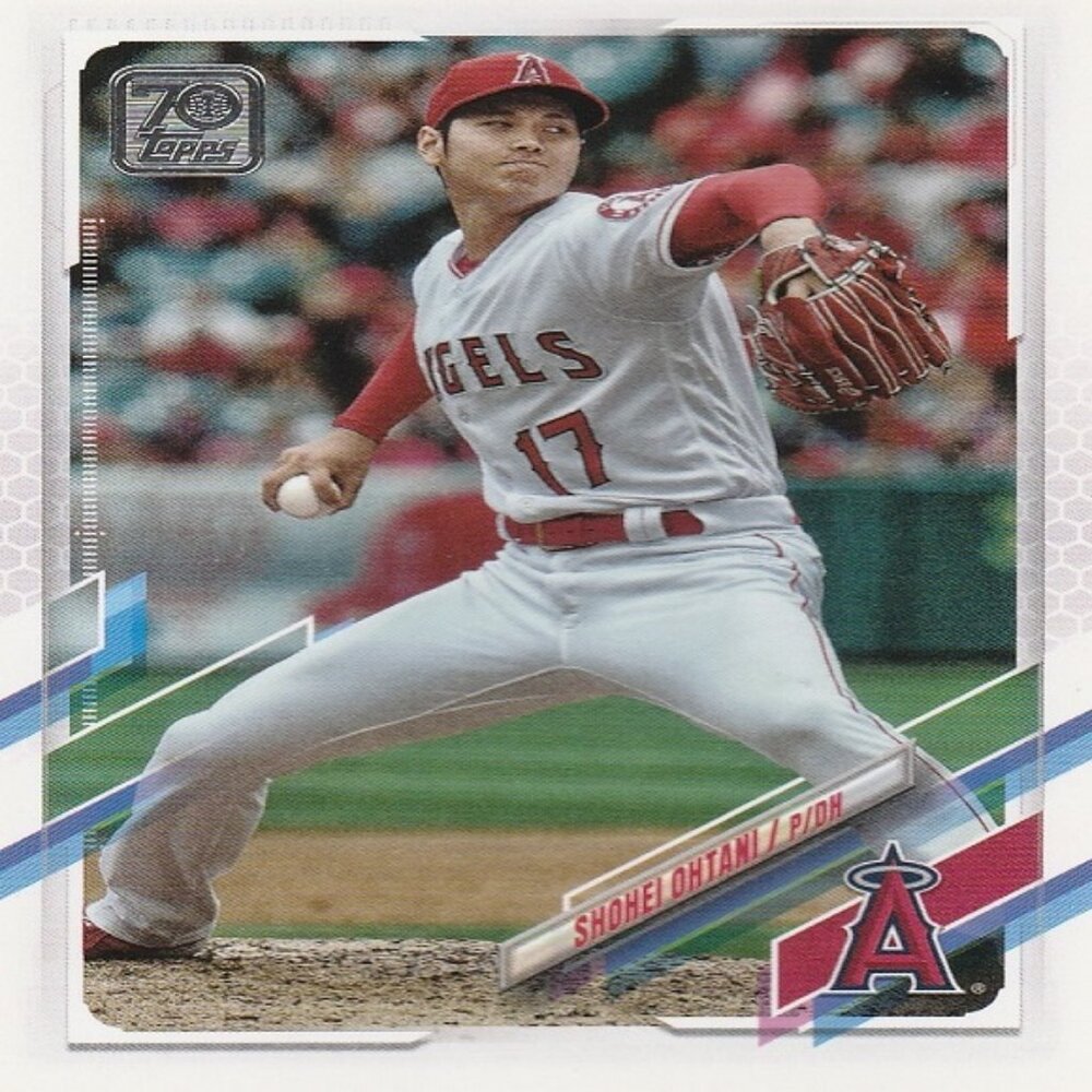 Shohei Ohtani - 2021 Topps 70th Anniversary Series 1 MLB Card